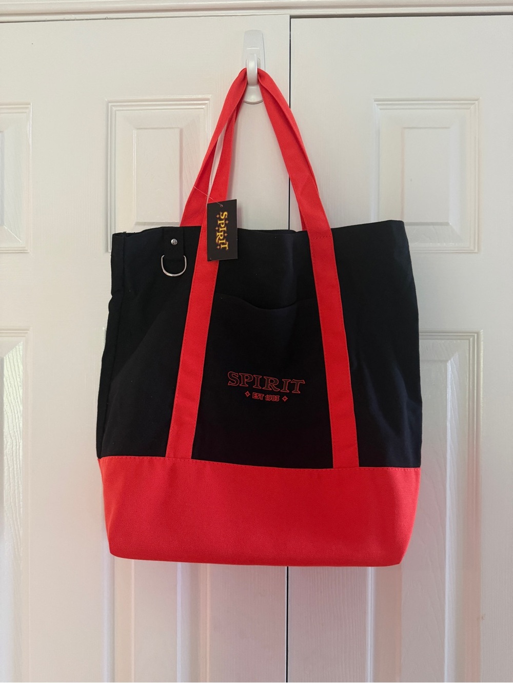 New Spirit Halloween Limited Edition 2026 Canvas Tote Bag EST 1983 Black/Orange